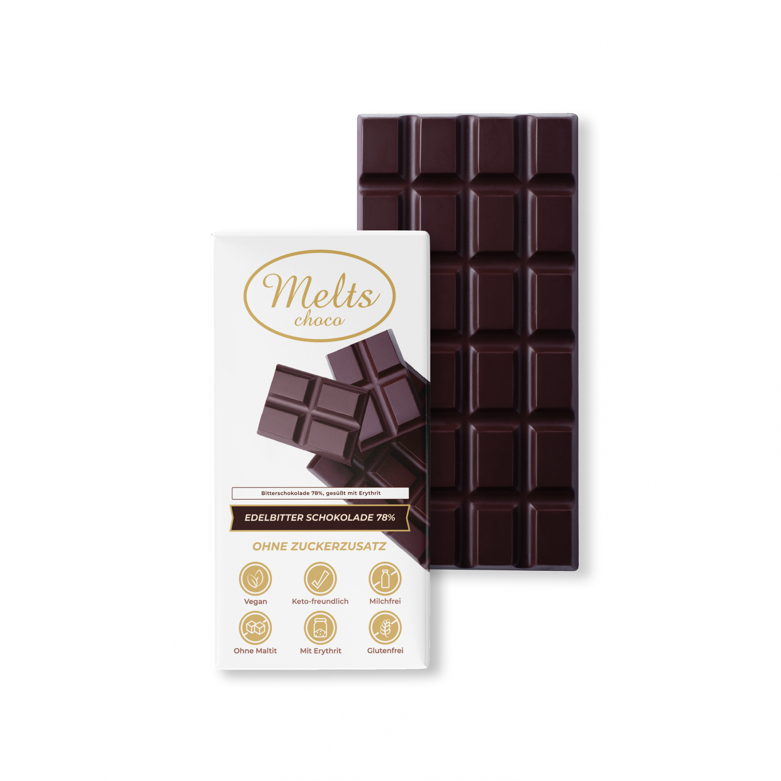 Edelbitter Schokolade 78%
